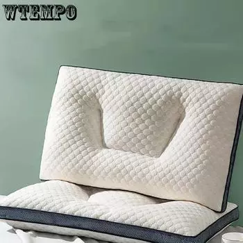WTEMPO 45*70 см всесезонная помощь во сне поддержка шеи неразрушаемая подушка ядро роскошные высококачественные домашние гостиничные подушки для общежития low*1pc белый