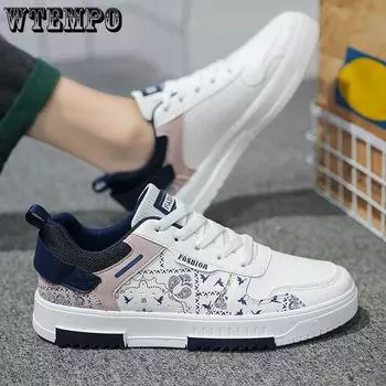 WTEMPO Brand Низкая мягкая подошва универсальная популярная обувь для крикета дышащая модная повседневная спортивная обувь для студентов не сталкивайтесь повседневная спортивная обувь 39 белый