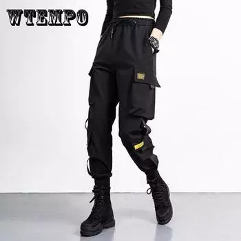 WTEMPO Cool Girl Женские спортивные брюки Брюки для бега Casyal Длинные свободные повседневные мешковатые спортивные брюки XXXXXL