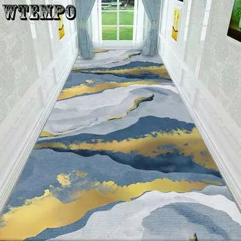 WTEMPO Длинный ковер для коридора, коврик для прихожей/коридора, коврик для прохода в отеле, напольный коврик, противоскользящий коврик W60*H300CM