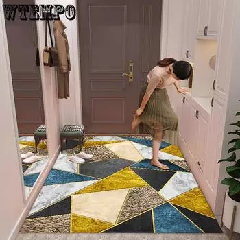 WTEMPO Entrance Door Carpet Bedroom Bedside Easy To Maintain Living Room Bathroom Absorbent Foot Mat 40*60CM