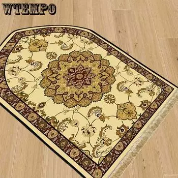 WTEMPO Ковер в этническом стиле, полный магазин, моющийся ковер для гостиной, складной напольный коврик 60 * 110cm