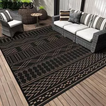 WTEMPO Lines Carpet Living Room Carpet Bedroom Carpet Coffee Table with Large Areas Stripes Carpet Mats 80*120cm