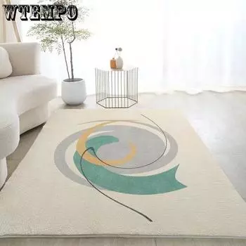 WTEMPO Nordic Carpet Гостиная Журнальный столик Домашняя спальня Ретро ковер у кровати Напольный коврик 80*120cm