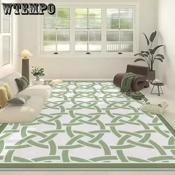 WTEMPO Nordic Minimalist Style Carpet Living Room Modern Sofa Coffee Table Cushion Room Carpet Machine Wash 80*120cm