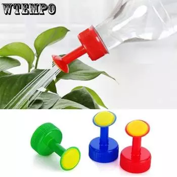 WTEMPO Однотонные бутылки для напитков Горшки для полива Садовые инструменты Разбрызгиватели для цветов Чайники для полива Садовые принадлежности Чайники для полива Садовые наборы 10pcs красный