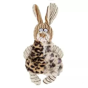 WTEMPO Pet Toy Rabbit Shape Pet Dog Pv Plush Chew Toy Puppy Dog Chew Bite Sound Squeaker Squeaky Toy See Below Size