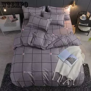 WTEMPO Простыни и наволочки Набор листов Набор Геометрия стиль twin cover 150by200