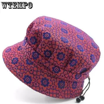 WTEMPO весенне-осенние уличные складные шляпы для путешествий, женские повседневные дешевые моющиеся солнцезащитные шляпы с принтом 56-62cm розовый