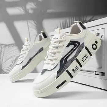 Wudao Daddy Shoes Summer Mesh Breathable Platform Coconut Shoes Fashion Casual Flat Shoes Hip Hop Street Dance Shoes Men s Shoes 35 зеленые хаки