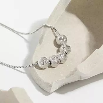 Wufu Linmen Автомобильный Цветок Круглый Бисер Ключица Ссылка Дорожный Транспорт Бисер Ожерелье