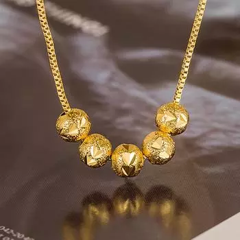 Wufu Linmen ожерелье из бисера с переводом, изысканный модный темперамент, аксессуары, высококачественный легкий роскошный стиль для женщин