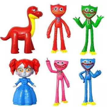 Wuggy Doll Huggy Ornaments Poppy Playtime Horror Game Toy Kids Gift Christmas