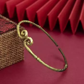 Wukong Golden Hoop для взрослых Monkey King, обруч для головы, легкий цинковый сплав, резное кольцо для головы, реквизит для косплея, игровая периферия, подарок для коллекционера Small