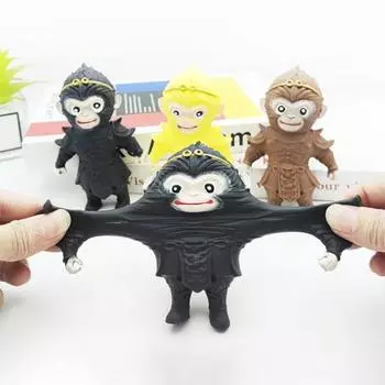 Wukong Squeeze Toy Медленный отскок Снятие стресса Тревога Портативный Дети Подростки B