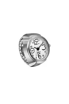 wumio Ring Watch Ring Watch White Analog Watch Finger Watch Ring Watch Small Cute Accessories Stylish Free Size Battery Replacement Wearing Compact