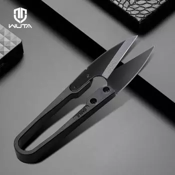 WUTA Anti-Russive Thread Scissors Cutter Швейные ножницы Профессиональные портновские металлические лезвия Кусачки U-образной формы Рукоделие своими руками