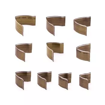 WUTA Кожаный Дырокол Стальной Инструмент Для Ремесла по Коже Обработка Кожи Дырокол Для Вырубки Отверстий Для Ремней (Заостренный)