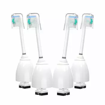 WuYan совместима с насадками для зубной щетки Philips Sonicare E Series, сменные насадки для зубной щетки E Series, 4 шт.
