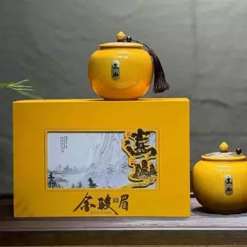 Wuyishan Premium Jin Junmei Honey Fragrant Tea Drink by Yourself Gift Box Ceramic Canned Black Tea Gift Elder Leaders H разноцветный