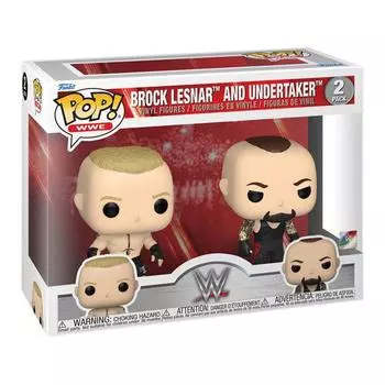 WWE Брок Леснар и Гробовщик Поп! 2-Pack
