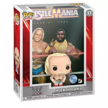 WWE Халк Хоган Рестлмания Поп! Виниловая обложка
