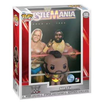 WWE Мистер. T Рестлмания Поп! Виниловая обложка