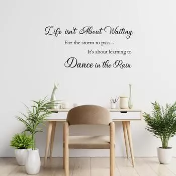 WZ9045 Английский Слоган Спальня Гостиная Домашнее Украшение Стены Наклейка На Стену 30*59cm/WZ9045