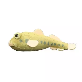 взлет пиш маленькая и красочная чучело рыбы Когда вы нажмете на живот, вы услышите писк Бычок