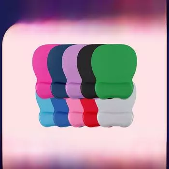 X09 Memory Foam Wrist Support Коврик для мыши и офисный набор чёрный