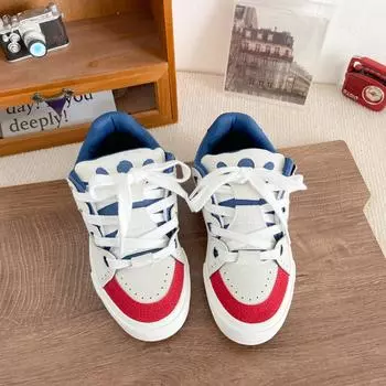X100 replica bread shoes women s niche explosion fashion super fire 2025 new ins trendy versatile casual board shoes 35