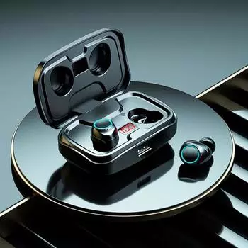 X10P практичные беспроводные наушники-вкладыши превосходного качества портативный HiFi звуковой эффект чёрный