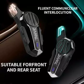 X1 Pro мотоциклетный шлем гарнитура Bluetooth IPX6 водонепроницаемый Moter Interphone для 2Riders 1000M Interphone Communicator