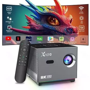 X3 Проектор Portatil 4K 1280x720P Android Wifi LED Видео Домашний кинотеатр Кинотеатр Телефон Мини Игровой Проектор Кино модернизированный HY350pro EU Plug