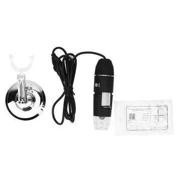 X4 1600X светодиодный микроскоп цифровой микроскоп камера HD ручной микроскоп с кронштейном