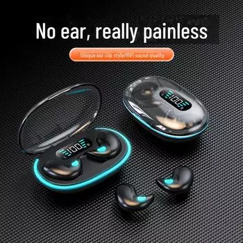 X55 Bluetooth-гарнитура с костной проводимостью: Беспроводные, удобные для сна, с длительным сроком службы батареи, двойной стереозвук» X55