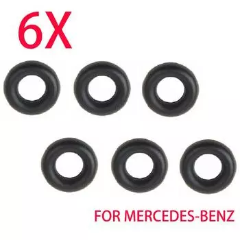 x6 для Mercedes-Benz OM642 OM651 Резиновые уплотнения для форсунок A0000780580 НОВЫЕ 6X