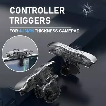 X8 Мобильный игровой триггер для PUBG Phone Gaming 6 пальцевый триггер Чувствительный стреляющий телефонный игровой триггер L1 R1 клавиши прицеливания игровой контроллер