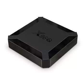 X96Q TV Box Android 10.0 Allwinner H313 Quad Core ARM Cortex A53 TV Set Top Box Поддержка 4K 3D Media Player US Plug чёрный