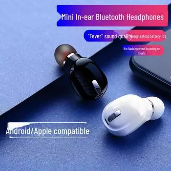 X9 Mini Bluetooth-гарнитура с одним наушником-вкладышем Bare phone чёрный