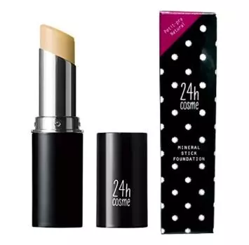 x 2 24h cosme 24 Mineral Stick Foundation 03 Natural x 2 предмета набор с хлопковой косметикой 24h [03 предмета]