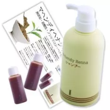 x 2 флакона шампуня Mahendi Henna 500 мл, оригинальная брошюра Interchristine Mahendi [в комплекте 20 мл] +