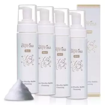 x 4 флакона Espurina RG2 Концентрированное газированное микромицеллярное очищающее средство набор 200 мл Facial Cleanser