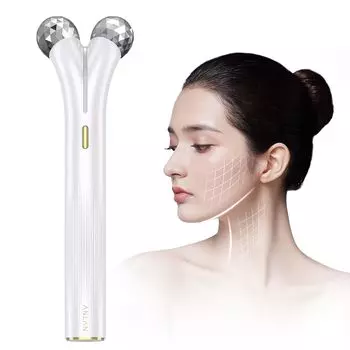 x ANLAN Facial Roller EMS Facial Device Thermal Care Beauty Roller 3D Face Roller для шеи и линии лица Kogao Roller Facial Device Unisex Day Gift