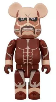 x Attack on Titan Colossal Titan Bearbrick BE@RBRICK 400%