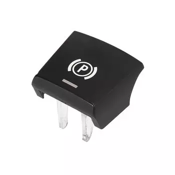 X AUTOHAUX Car Parking Brake Switch Button Cover Electronic Parking Switch P Button Cover