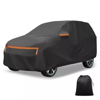 X AUTOHAUX Чехол для автомобиля Suzuki, чехол для кузова из спанлейса из хлопка, новая водонепроницаемая структура ткани, флисовая подкладка, защита от краски, защита от дождя, легкий