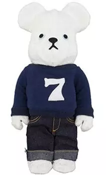 X Bearbrick BE@RBRICK СЕМЬДНЕЙ=ВОСКРЕСЕНЬЕ 400%
