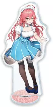x Campaign Acrylic Stand Miko Sakura Maid Hololive Lawson (Lawson Clothes)