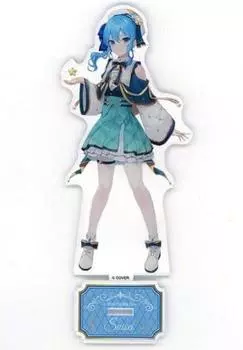 x Family Mart Winter Holomart Оригинальная акриловая стойка Suisei Hoshimachi от Hololive Campaign (иллюстрация 6U)
